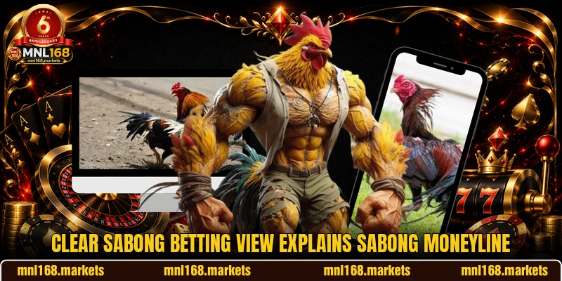 Clear sabong betting view explains Sabong Moneyline