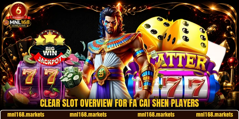 Clear slot overview for Fa Cai Shen players Clear slot overview for Fa Cai Shen players