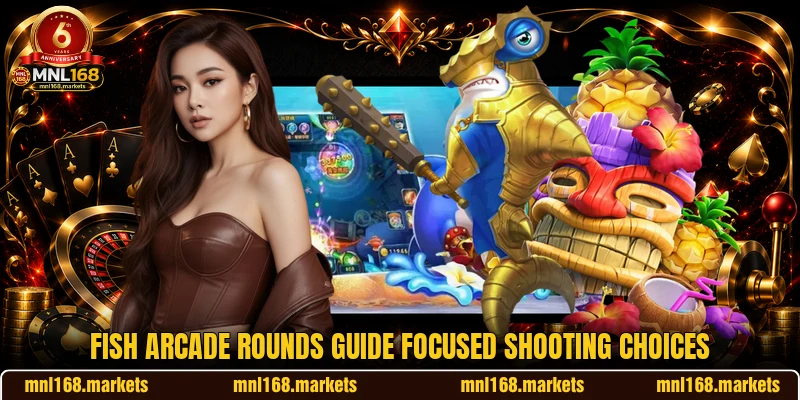 Fish arcade rounds guide focused shooting choices