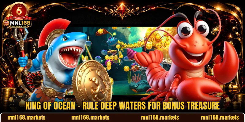 King Of Ocean - Rule Deep Waters For Bonus Treasure