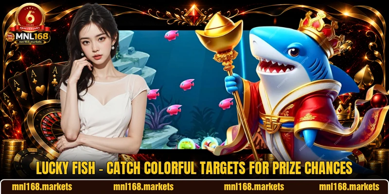 Lucky Fish - Catch Colorful Targets For Prize Chances