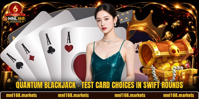 Quantum Blackjack - Test Card Choices In Swift Rounds