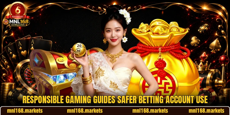 Responsible gaming guides safer betting account use