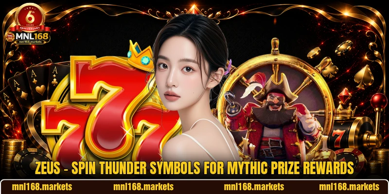 Zeus - Spin Thunder Symbols For Mythic Prize Rewards
